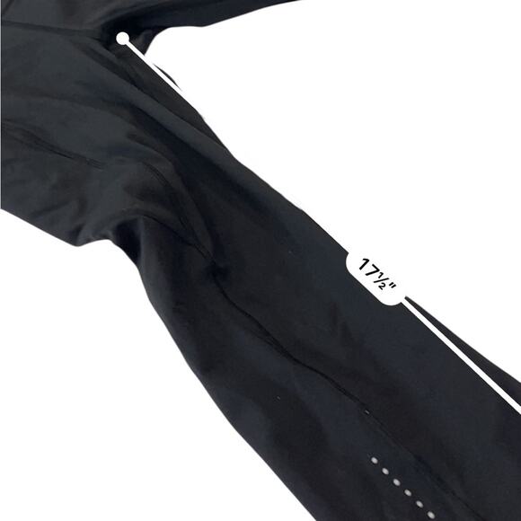 Lululemon Fast Free High-Rise Legging 19" Size 4 black crop running reflective - Picture 9 of 11